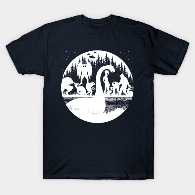 Mythical Creatures T-Shirt by Tesszero